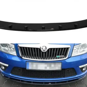 Víkendová Akce Maxton Design Spoiler předního nárazníku Škoda Octavia II RS Facelift V.1 - karbon SK-OC-2F-RS-FD1C