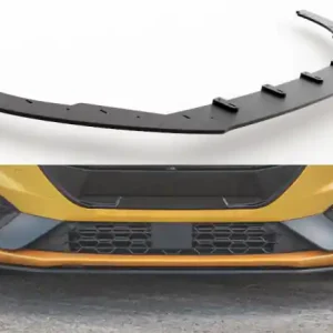 Expresní Doručení Maxton Design Zesílený spoiler předního nárazníku Racing Ford Focus Mk4 ST - černá FOFO4STCNC-FD1B