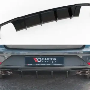 Akce Maxton Design Spoiler zadního nárazníku Seat Leon Mk3 Cupra Facelift V.2 - karbon SE-LE-3F-CU-ST-RS2C-O_O