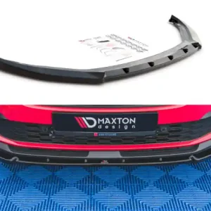 Aktuální Maxton Design Spoiler předního nárazníku Škoda Kamiq V.2 - černý lesklý lak SK-KM-1-FD2G