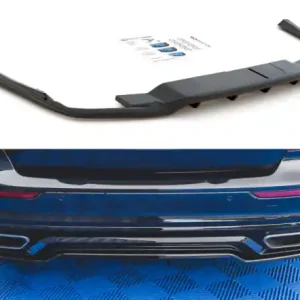 Výhodná Nabídka Maxton Design Spoiler zadního nárazníku s žebrováním Volvo S60 Mk3 R-Design - karbon VO-S60-3-RDESIGN-RD1C+RD2C