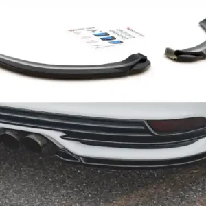 Značkový Maxton Design Boční lišty zadního nárazníku Ford Focus ST Mk3 Facelift V.2 - karbon FO-FO-3F-ST-RSD2C