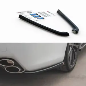 Originální Maxton Design Boční lišty zadního nárazníku Lexus IS F Mk2 - texturovaný plast LE-ISF-2-RDS1T