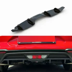 Expresní Doručení Maxton Design Spoiler zadního nárazníku Ford Mustang Mk6 Facelift - černý lesklý lak FO-MU-6F-RS1G