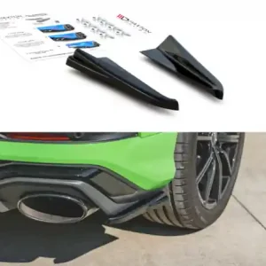 Maxton Design Boční lišty zadního nárazníku Audi RSQ3 - texturovaný plast AU-RSQ3-2-RSD1T Doprava Zdarma