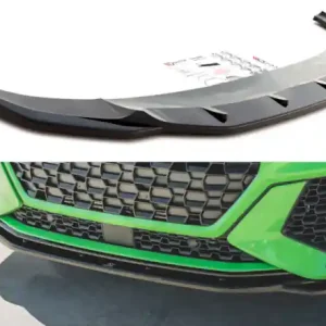 Super Cena Maxton Design Spoiler předního nárazníku Audi RSQ3 V.2 - černý lesklý lak AU-RSQ3-2-FD2G