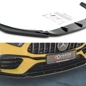 Zlevněný Maxton Design Spoiler předního nárazníku Mercedes AMG A45 S (W177) V.2 - texturovaný plast ME-A-177-45-FD2T