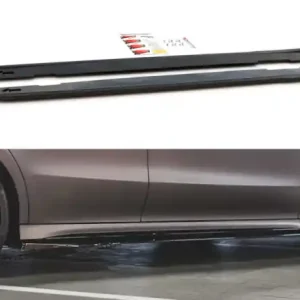 Autentický Maxton Design Prahové lišty Mercedes AMG CLA 35 / 45 (C118) - karbon ME-CLA-118-AMG-SD1C