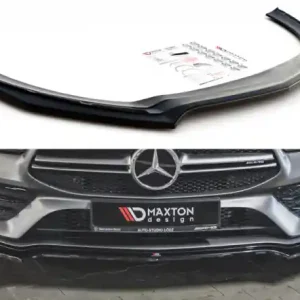 Hit Sezóny Maxton Design Spoiler předního nárazníku Mercedes AMG CLA 35 Aero (C118) V.1 - karbon ME-CLA-118-35AMG-FD1C