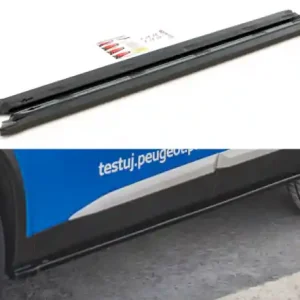 Výhodná Nabídka Maxton Design Prahové lišty Peugeot 2008 Mk2 - texturovaný plast PE-2008-2-SD1T