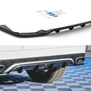 Horká Nabídka Maxton Design Spoiler zadního nárazníku s žebrováním Volvo XC60 Mk2 R-Design - texturovaný plast VO-XC60-2-RDESIGN-RD1T+RD2T