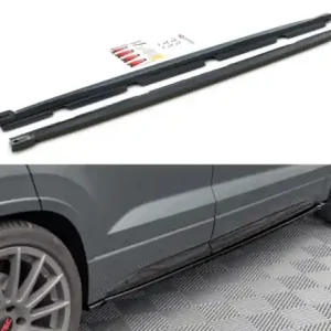 Autentický Maxton Design Prahové lišty Cupra Ateca - texturovaný plast CU-AT-1-SD1T