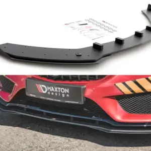 Rychlé Dodání Maxton Design Zesílený spoiler předního nárazníku Racing Mercedes AMG C43 Coupe (C205) - černá MEC20543AMGCCNC-FD1B+FSF1G
