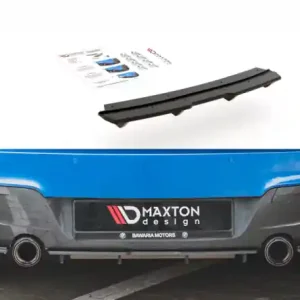 Poslední Šance Maxton Design Zesílený zadní difuzor Racing BMW M135i F20 - červená BM1F20MCNC-RS1BRB