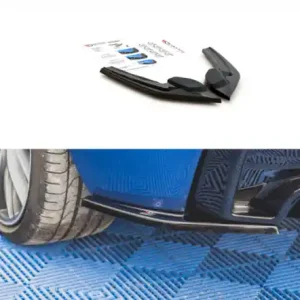 Maxton Design Boční lišty zadního nárazníku BMW M135i F20 V.2 - texturovaný plast BM-1-F20-M-RSD2T Nová Kolekce