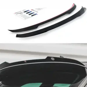 Zlevněný Maxton Design Nástavec střešního spoileru Seat Leon FR ST Mk4 - černý lesklý lak SE-LE-4-FR-ST-CAP1G