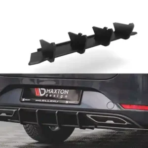 Vrácení Zdarma Maxton Design Zesílený zadní difuzor Racing Seat Leon FR ST Mk4 - červený SELE4FRSTCNC-RS1BRB