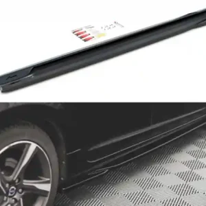 Nová Kolekce Maxton Design Prahové lišty Volvo S60 Mk2 R-Design - černý lesklý lak VO-S60-2-RDESIGN-SD1G