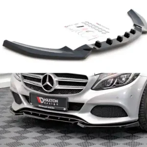Autentický Maxton Design Spoiler předního nárazníku Mercedes C W205 - karbon ME-C-205-FD1C