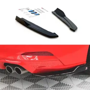 Výprodej Maxton Design Boční lišty zadního nárazníku Ford Focus Mk4 ST-Line Estate V.2 - karbon FO-FO-4-STLINE-ES-RSD2C