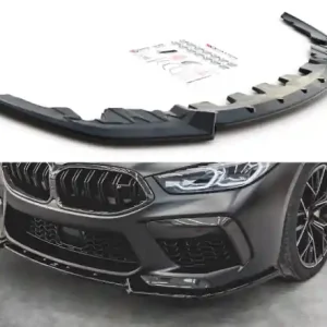 Aktuální Maxton Design Spoiler předního nárazníku BMW M8 Gran Coupe F93 V.3 - texturovaný plast BM-M8-G16-FD3T