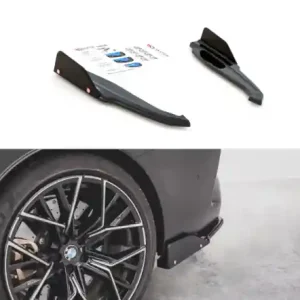 Doprava Zdarma Maxton Design Boční lišty zadního nárazníku BMW M8 Gran Coupe F93 V.1 - texturovaný plast BM-M8-G16-GC-RSD1T+RSF