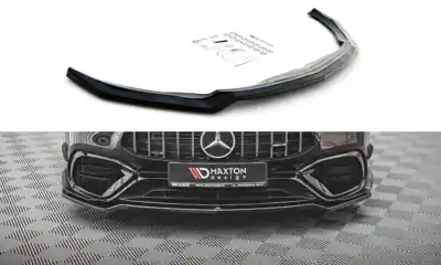 Expresní Doručení Maxton Design Spoiler předního nárazníku Mercedes AMG CLA 45 Aero (C118) V.3 - texturovaný plast ME-CLA-118-45AMG-FD3T
