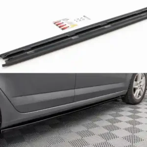 Hit Sezóny Maxton Design Prahové lišty Škoda Octavia III Facelift - černý lesklý lak SK-OC-3F-SD1G