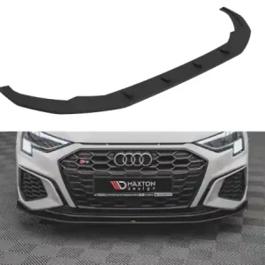 Přímo Od Výrobce Maxton Design Spoiler předního nárazníku Street Pro AUDI A3 S-Line / S3 (8Y) - černý AUA38YSLINECNC-FD1B