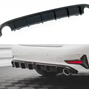 Přímo Od Výrobce Maxton Design Spoiler zadního nárazníku BMW 3 (G20) - černý lesklý lak BM-3-20-RS1G