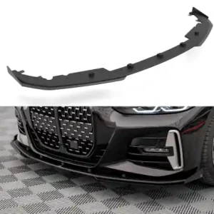 Speciální Cena Maxton Design Spoiler předního nárazníku s křidélky Street Pro BMW 4 G22 M-Paket - černý BM4G22MPACKCNC-FD1B+FSF1G