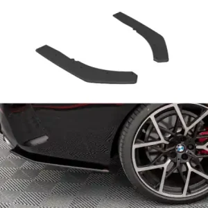 Cenová Bomba Maxton Design Boční lišty zadního nárazníku Street Pro BMW 4 G22 M-Paket - černé BM4G22MPACKCNC-RSD1B