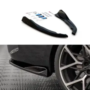 Novinka Maxton Design Boční lišty zadního nárazníku BMW 4 G22 M-Paket V.2 - černý lesklý lak BM-4-G22-MPACK-RSD2G
