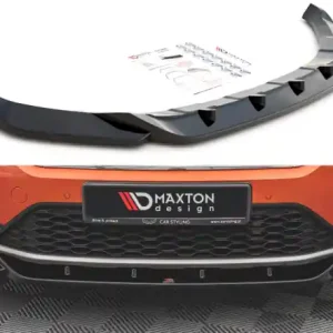 Akční Cena Maxton Design Spoiler předního nárazníku VW T-Roc V.1 - texturovaný plast VW-T-ROC-1-FD1T