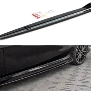 Super Cena Maxton Design Prahové lišty BMW 2 F44 Gran Coupé M-Paket V.2 - černý lesklý lak BM-2-44-MPACK-SD2G