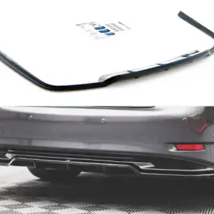 Cenová Bomba Maxton Design Lišta zadního nárazníku LEXUS GS Mk4 F Sport - texturovaný plast LE-GS-4-FSPORT-H-RD1T+RD2T