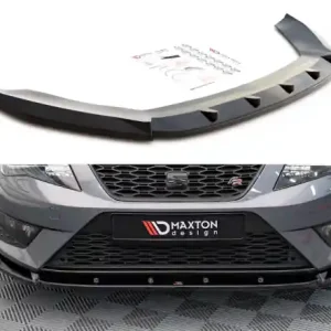 Doprava Zdarma Maxton Design Spoiler předního nárazníku SEAT Leon Mk3 FR Sportstourer / Cupra Leon V.1 - texturovaný plast SE-LE-3-FR-ST-FD1T