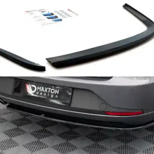 Finální Výprodej Maxton Design Lišty zadního nárazníku SEAT Leon Mk3 FR Sportstourer V.1 - černý lesklý lak SE-LE-3-FR-ST-RSD1G