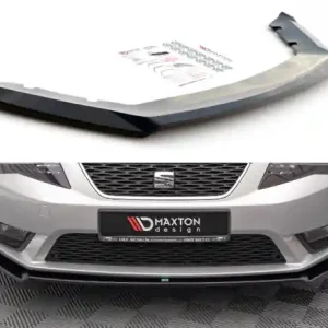 Výhodná Nabídka Maxton Design Spoiler předního nárazníku SEAT Leon Mk3 Hatchback V.2 - texturovaný plast SE-LE-3-FD2T