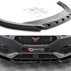 Ihned K Objednání Maxton Design Spoiler předního nárazníku Cupra Leon V.3 - texturovaný plast CU-LE-1-FD3T