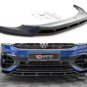 Poslední Šance Maxton Design Spoiler předního nárazníku VW Tiguan Mk2 R / R-Line Facelift V.1 - karbon VW-TI-2F-R-FD1C+FD1RC