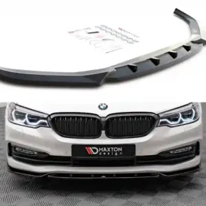 Omezená Nabídka Maxton Design Spoiler předního nárazníku BMW 5 G30 V.2 - texturovaný plast BM-5-G30-FD2T