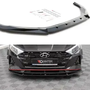 Časově Omezené Maxton Design Spoiler předního nárazníku Hyundai I20 N Mk3 V.2 - karbon HY-I20-3-N-FD2C