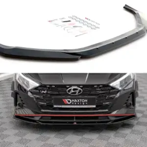 Ihned K Objednání Maxton Design Spoiler předního nárazníku Hyundai I20 N Mk3 V.3 - černý lesklý lak HY-I20-3-N-FD3G