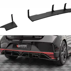 Výhodná Nabídka Maxton Design Zadní difuzor Street Pro Hyundai I20 N - červený HYI203NCNC-RS1BRB