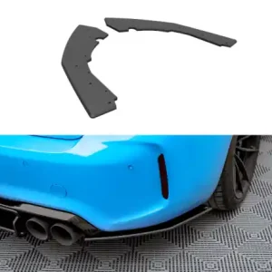 Cenová Bomba Maxton Design Boční lišty zadního nárazníku Street Pro BMW M2 F87 - černé BM287MCOMPCNC-RSD1B