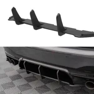 Hit Sezóny Maxton Design Zadní difuzor Street Pro BMW M5 F90 - červený BM590FMCNC-RS1BRB