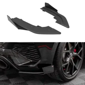 Top Prodej Maxton Design Boční lišty zadního nárazníku s křidélky Street Pro AUDI RS3 8Y Sportback - černé AURS38YCNC-RSD1B+RSF1G