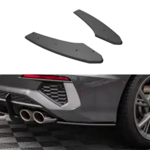 Akční Nabídka Maxton Design Boční lišty zadního nárazníku Street Pro AUDI S3 8Y Limousine - červeno-černé AUS38YSCNC-RSD1BRB