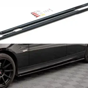 Výhodná Nabídka Maxton Design Prahové lišty BMW 3 E90 - černý lesklý lak BM-3-90-SD1G